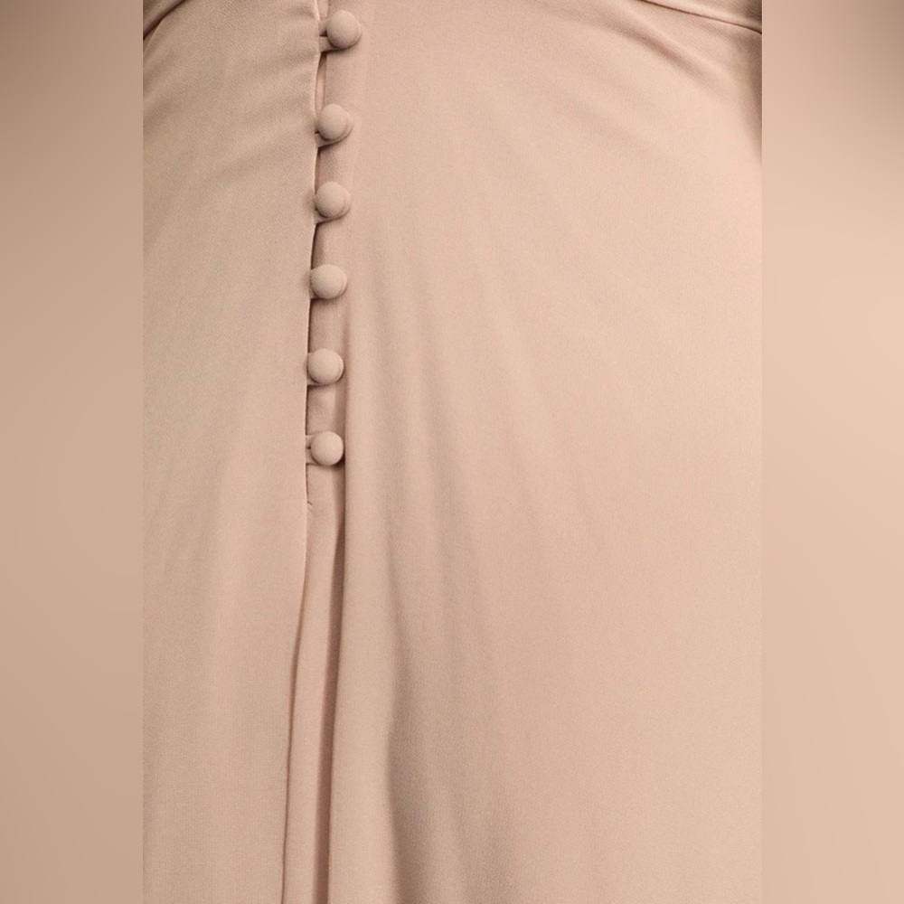 Lulus / Meteoric Rise Blush Maxi Dress / small / blush pink - Picture 6 of 17